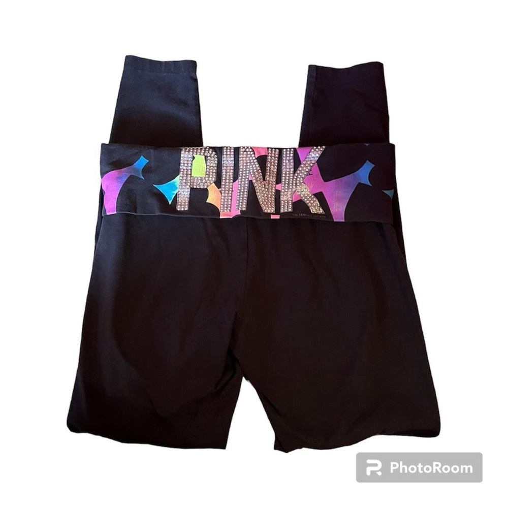VS PINK fold over leggings
